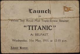 titanic ticket