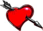 arrow in heart