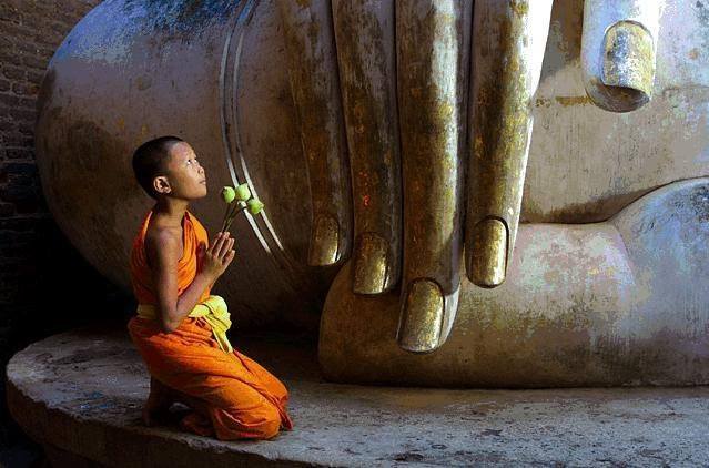 boy and buddha